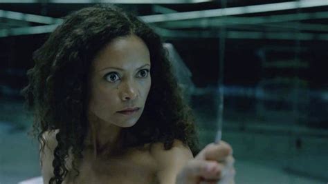 maeve nue|Thandie Newton on Westworld Nude Scenes (VIDEO)